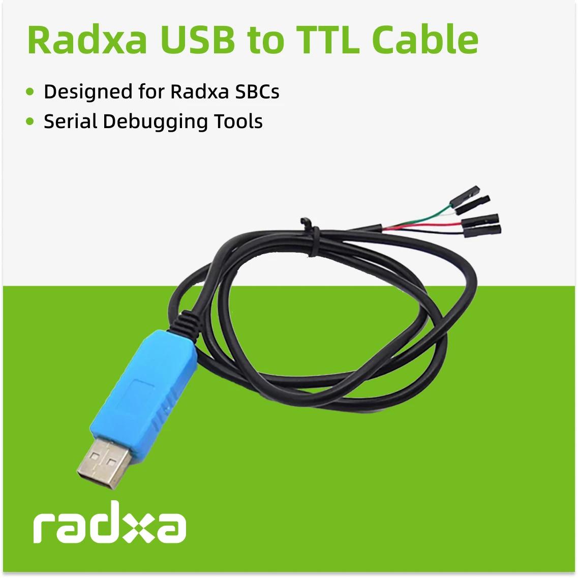 Radxa SBC�� ���������� ����� Radxa USB-TTL ���̺�